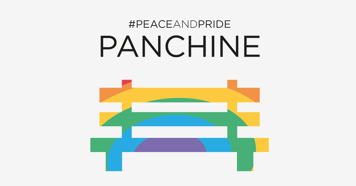 panchine arcobaleno artemixia